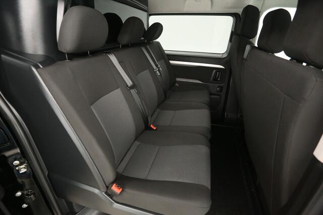 Citroen JUMPY 2.0 BlueHDI L3H1 Dubbele Cabine 6 Persoons 2xSchuifdeur Airco 360Camera Cruise Carplay PDC Navi Elektrpakket