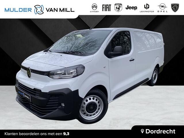 Citroen JUMPY L3 2.0 BlueHDI 180pk EAT8 AUTOMAAT | GEEN BPM | Multimedia | NAVI | Apple Carplay | Android Auto | Parkeersensoren achter | Multifunctioneel stuurwiel | Elektrisch inklapbare spiegels | Bestuurdersstoel comfort | Bank voorpassagiers | Doorlaadluik