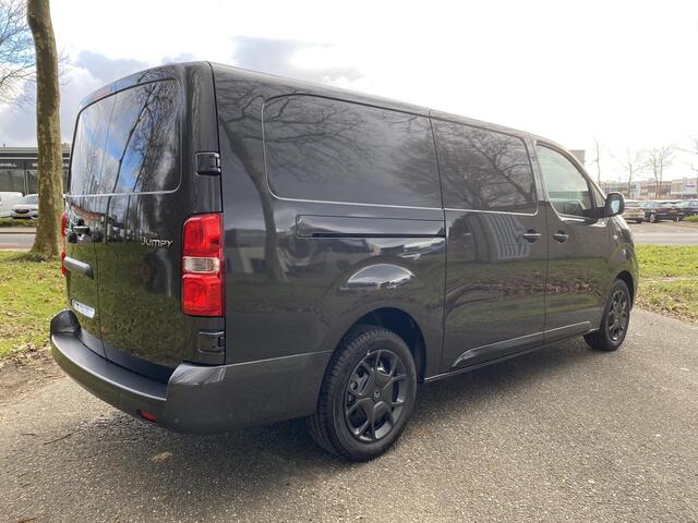 Citroen JUMPY L3 2.0 BlueHDi 180pk EAT8 AUTOMAAT | GEEN BPM | Doorlaadluik | Multifunctionele bank voorpassagiers | NAVI | Multimedia | Apple Carplay | Android Auto | Achteruitrijcamera | Parkeersensoren achter | Digitale cockpit | Elektrisch inklapbare spiegels | Mist