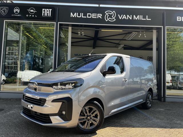 Citroen JUMPY L3 2.0 BlueHDi 180pk EAT8 | GEEN BPM | Passagiersstoel | NAVI | Multimedia | Apple Carplay | Android Auto | Achteruitrijcamera | Parkeersensoren achter | 17 inch velgen | Exterieur Pakket | Full LED koplampen | Climate control | Keyless Entry | Digital Co