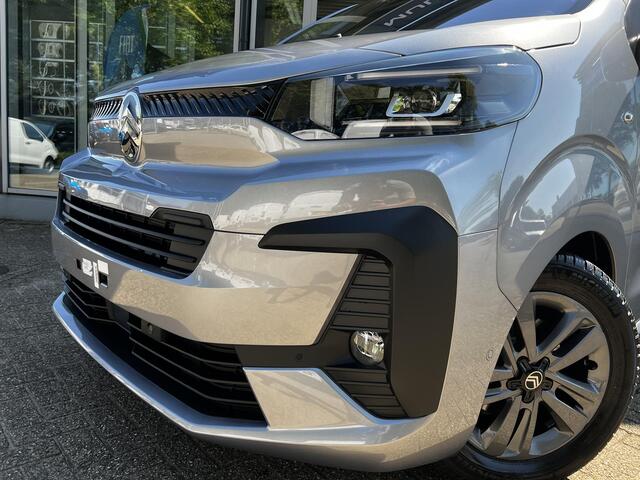 Citroen JUMPY L3 2.0 BlueHDi 180pk EAT8 | GEEN BPM | Passagiersstoel | NAVI | Multimedia | Apple Carplay | Android Auto | Achteruitrijcamera | Parkeersensoren achter | 17 inch velgen | Exterieur Pakket | Full LED koplampen | Climate control | Keyless Entry | Digital Co