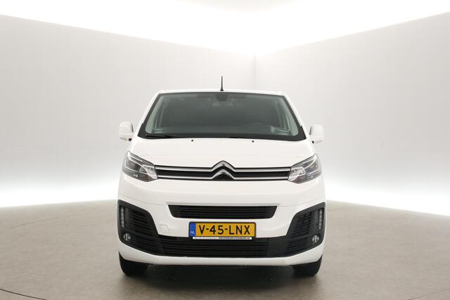 Citroen JUMPY 2.0 BlueHDI L3H1 177PK Automaat LED Airco Cruise 360 Camera Carplay 3 Persoons 17"LMV PDC 2xSchuifdeur Trekhaak