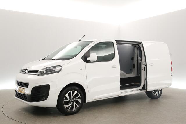 Citroen JUMPY 2.0 BlueHDI L3H1 177PK Automaat LED Airco Cruise 360 Camera Carplay 3 Persoons 17"LMV PDC 2xSchuifdeur Trekhaak
