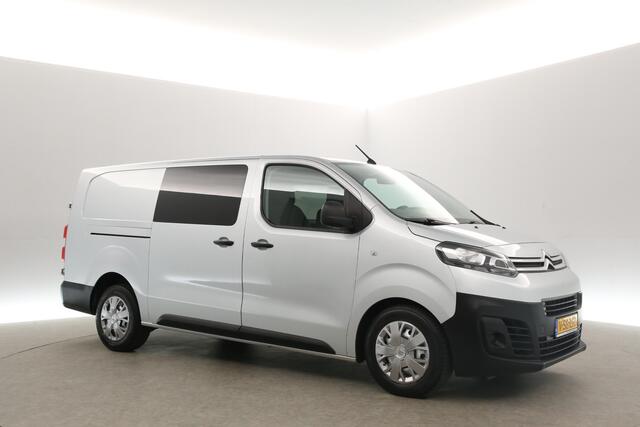 Citroen JUMPY 2.0 BlueHDI L3H1 Marge Dubbele Cabine Airco Camera Carplay 5 Pers Cruise Navigatie PDC Elektrpakket