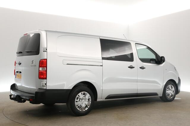 Citroen JUMPY 2.0 BlueHDI L3H1 Marge Dubbele Cabine 5 Persoons Clima Carplay Cruise Navi PDC Trekhaak