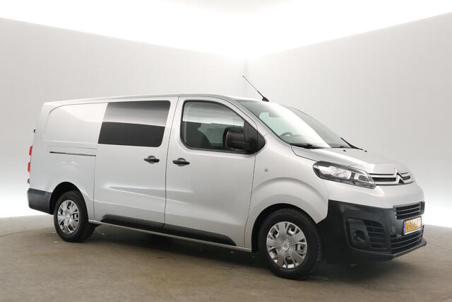 Citroen JUMPY 2.0 BlueHDI L3H1 Marge Dubbele Cabine 5 Persoons Clima Carplay Cruise Navi PDC Trekhaak
