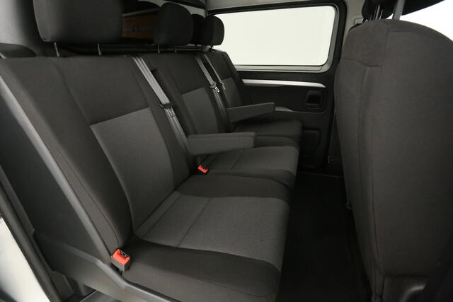 Citroen JUMPY 2.0 BlueHDI L3H1 Marge Dubbele Cabine 5 Persoons Clima Carplay Cruise Navi PDC Trekhaak