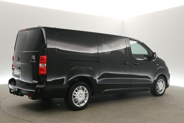 Citroen JUMPY 2.0 HDI L3H1 150PK | Dubbele Cabine | 5 Persoons | 360Camera 2xSchuifdeur Carplay Cruise Airco Navi PDC Trekhaak