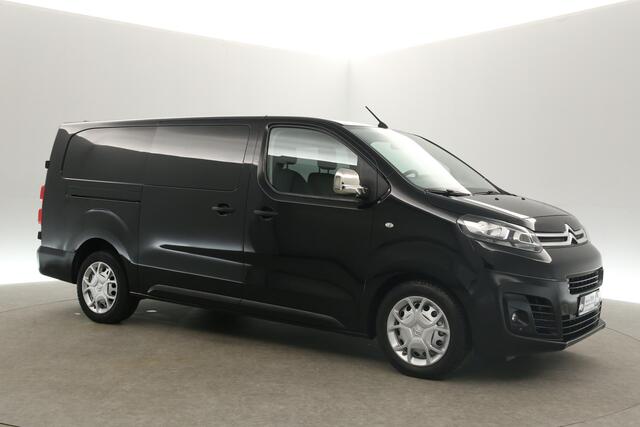 Citroen JUMPY 2.0 HDI L3H1 150PK | Dubbele Cabine | 5 Persoons | 360Camera 2xSchuifdeur Carplay Cruise Airco Navi PDC Trekhaak