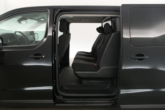 Citroen JUMPY 2.0 HDI L3H1 150PK | Dubbele Cabine | 5 Persoons | 360Camera 2xSchuifdeur Carplay Cruise Airco Navi PDC Trekhaak