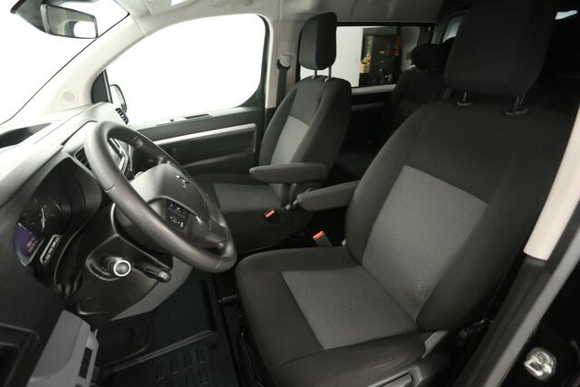 Citroen JUMPY 2.0 HDI L3H1 150PK | Dubbele Cabine | 5 Persoons | 360Camera 2xSchuifdeur Carplay Cruise Airco Navi PDC Trekhaak