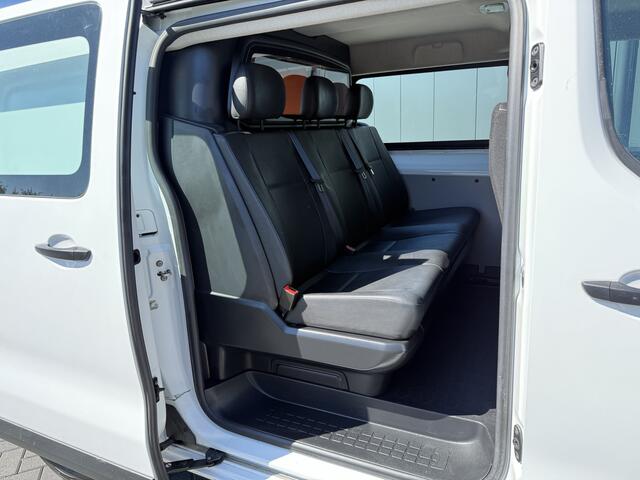 Citroen JUMPY 2.0 BlueHDI 123 PK / L3H1 / DUBBELE CABINE 6-PERS / 2.5 TONS TREKHAAK / AIRCO / CRUISE / NAVI / CARPLAY
