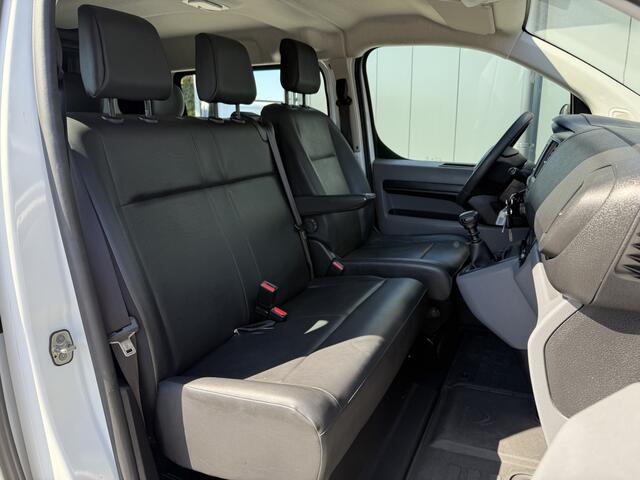 Citroen JUMPY 2.0 BlueHDI 123 PK / L3H1 / DUBBELE CABINE 6-PERS / 2.5 TONS TREKHAAK / AIRCO / CRUISE / NAVI / CARPLAY