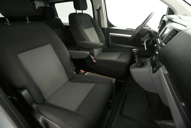 Citroen JUMPY 2.0 BlueHDI L3H1 | MARGE! | Dubbele Cabine | 5 Persoons | Airco Cruise Carplay Navigatie PDC Trekhaak