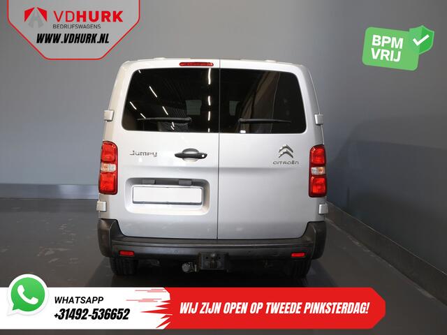 Citroen JUMPY 2.0 HDI 125 pk BPM VRIJ! DC Dubbel Cabine Climate/ Carplay/ Cruise/ Navi/ Trekhaak/ PDC