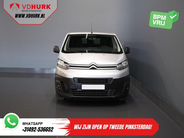 Citroen JUMPY 2.0 HDI 125 pk BPM VRIJ! DC Dubbel Cabine Climate/ Carplay/ Cruise/ Navi/ Trekhaak/ PDC
