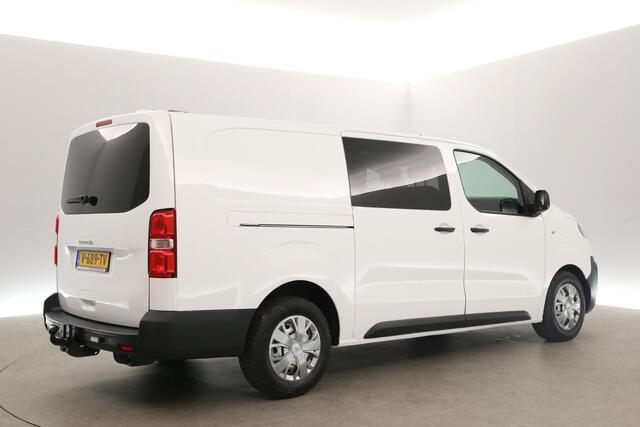 Citroen JUMPY 2.0 BlueHDI L3H1 | Dubbele Cabine | 6 Persoons | MARGE! | Airco Cruise Trekhaak 2xSchuifdeur Elektrpakket PDC