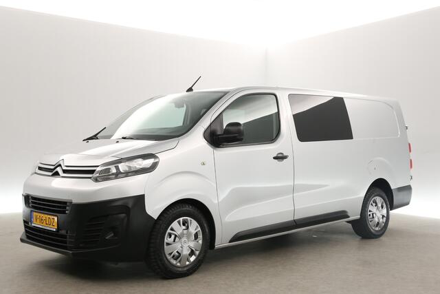 Citroen JUMPY 2.0 BlueHDI L3H1 | MARGE! | Dubbele Cabine | 5 Persoons | Airco Cruise Carplay Trekhaak Navi PDC Elektrpakket