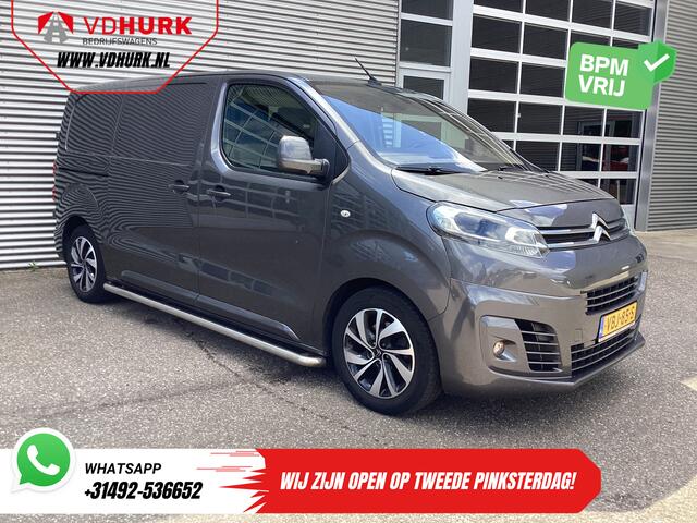 Citroen JUMPY 2.0 HDI 180 pk Aut. EXPORT ONLY Carplay/ Head-up/ Climate/ Camera/ Navi/ Sidebars/ PDC