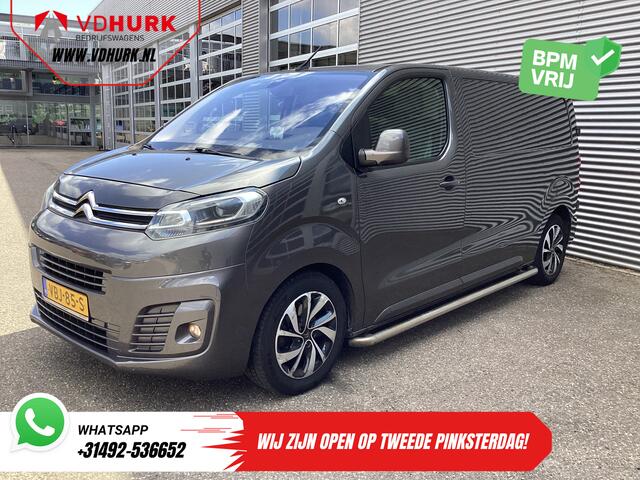 Citroen JUMPY 2.0 HDI 180 pk Aut. EXPORT ONLY Carplay/ Head-up/ Climate/ Camera/ Navi/ Sidebars/ PDC