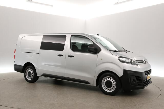 Citroen JUMPY 2.0 BlueHDI L3H1 | MARGE! | Dubbele Cabine | 5 Persoons | Airco Cruise Carplay Navi PDC Trekhaak