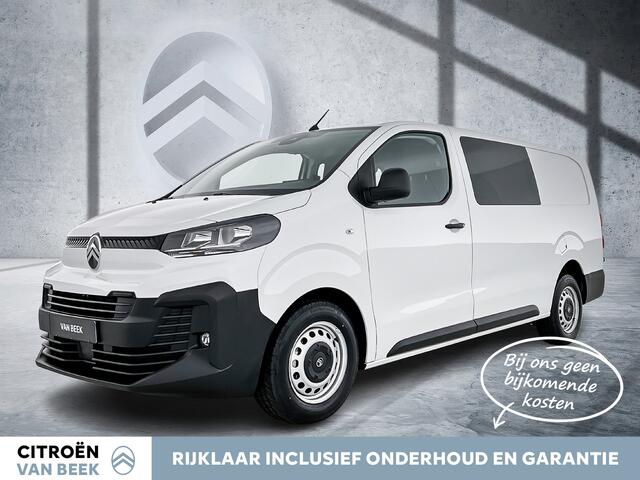 Citroen JUMPY 2.0 BlueHDi 145pk Automaat L3 DC Dubbel Cabine | Lengte 3 | Navigatie |