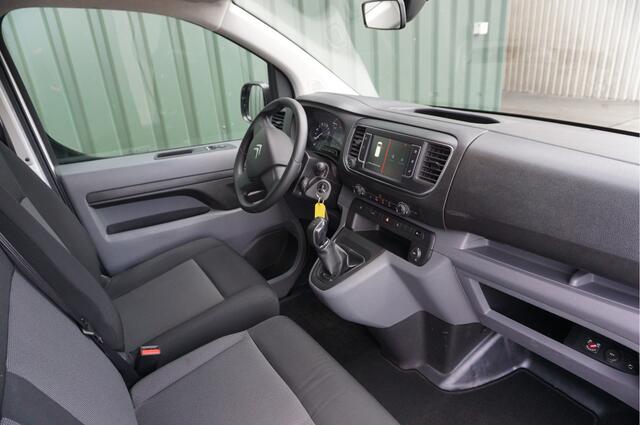 Citroen JUMPY 1.6 BlueHDI 95pk Comfort + Airco/ Cruise/ 3-persoons/ Carplay/ Schuifdeur/ PDC/ Garantie!