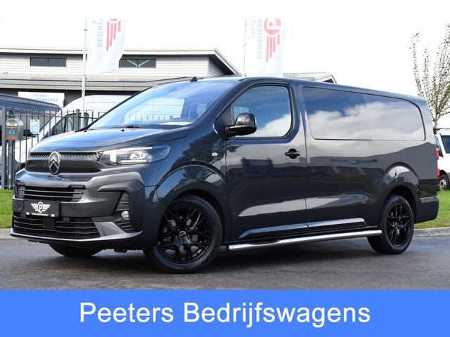 Citroen JUMPY 2.0 BlueHDI 180 L3 DC PB Edition 360 Camera, Cruise, Carplay, 177pk, Stuurverwarming, Clima, LED, Automaat, Trekhaak, Keyless, Uniek!