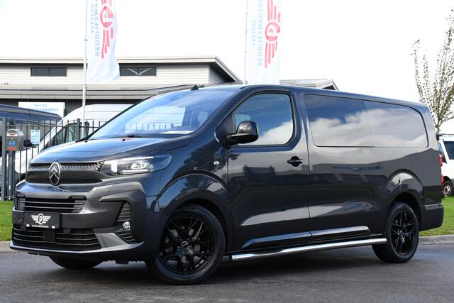 Citroen JUMPY 2.0 BlueHDI 180 L3 DC PB Edition 360 Camera, Cruise, Carplay, 177pk, Stuurverwarming, Clima, LED, Automaat, Trekhaak, Keyless, Uniek!