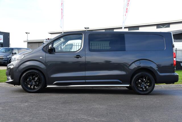 Citroen JUMPY 2.0 BlueHDI 180 L3 DC PB Edition 360 Camera, Cruise, Carplay, 177pk, Stuurverwarming, Clima, LED, Automaat, Trekhaak, Keyless, Uniek!