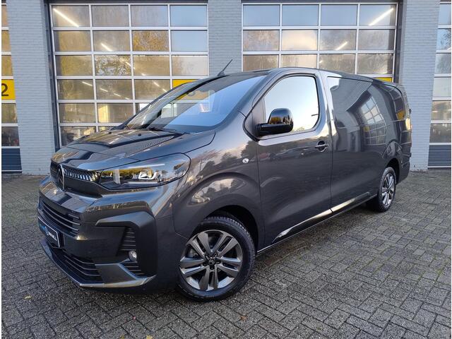 Citroen JUMPY L3 2.0 BlueHDi 180pk EAT8 AUTOMAAT | BPM vrij | Houten afwerking laadruimte | Trekhaak | Passagiersstoel | NAVI | Apple Carplay | Android Auto | Achteruitrijcamera | Parkeersensoren achter | LED koplampen | Keyless Entry | Climate control | Stuurverwarmin