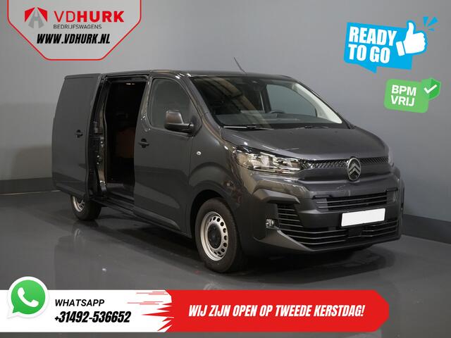 Citroen JUMPY 2.0 HDI 180 pk Aut. L3 BPM VRIJ! Virtual Cockpit/ Carplay/ Navi/ Camera/ Cruise/ PDC/ Airco