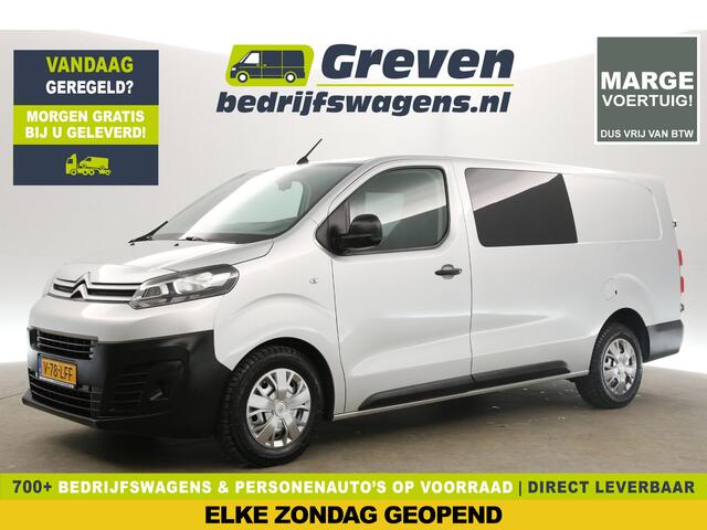 Citroen JUMPY 2.0 BlueHDI L3H1 | MARGE | DC | Airco | Cruise | Trekh. | Carplay | Parkeersens.