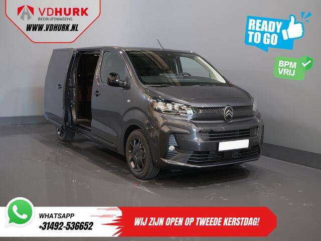 Citroen JUMPY 2.0 HDI 180 pk Aut. L3 BPM VRIJ! Trekhaak/ Betimmering/ Navi/ Carplay/ Camera/ PDC/ Cruise/ Airco