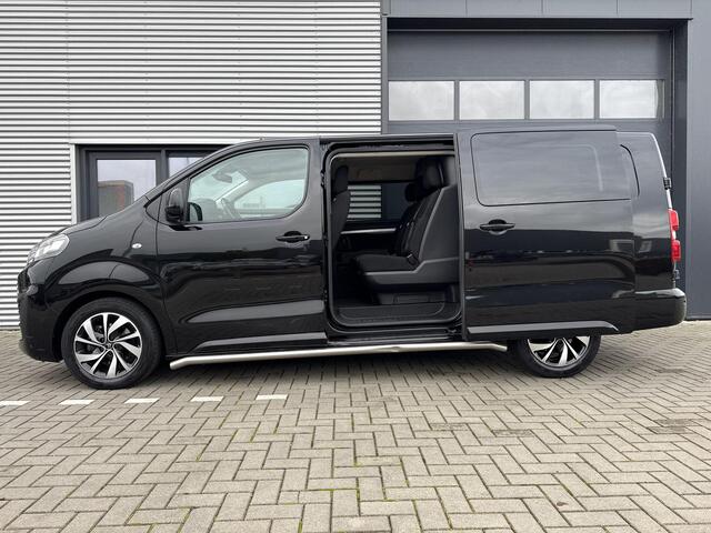 Citroen JUMPY 2.0 BlueHDI 180 XL Club DC L3H1 ?Rijklaarprijs ?Automaat ?Navigatie ?Camera ?Climate ?Cruise ?BLIS ?Parkeersensoren ?Lichtmetaal ?Trekhaak