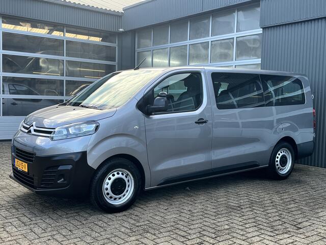 Citroen JUMPY 1.5 BlueHDi XL Marge BTW en BPM vrij!! Airco Cruise controle Trekhaak 2500kg Navigatiesysteem Personenvervoer 8-Persoons Parkeerhulp achter Apple carplay 1e eigenaar Euro 6 Bpm en Btw vrij voor particulier