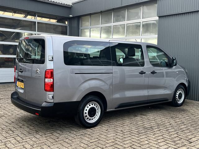 Citroen JUMPY 1.5 BlueHDi XL Marge BTW en BPM vrij!! Airco Cruise controle Trekhaak 2500kg Navigatiesysteem Personenvervoer 8-Persoons Parkeerhulp achter Apple carplay 1e eigenaar Euro 6 Bpm en Btw vrij voor particulier