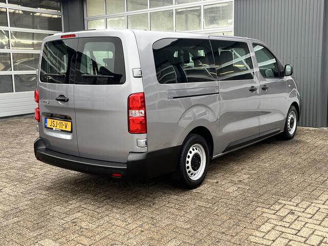 Citroen JUMPY 1.5 BlueHDi XL Marge BTW en BPM vrij!! Airco Cruise controle Trekhaak 2500kg Navigatiesysteem Personenvervoer 8-Persoons Parkeerhulp achter Apple carplay 1e eigenaar Euro 6 Bpm en Btw vrij voor particulier