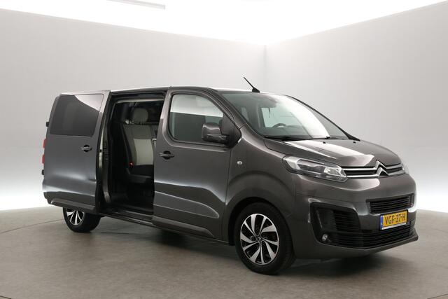 Citroen JUMPY 2.0 BlueHDI L3H1 180PK | Dubbele Cabine | Aut. | Clima | 2xSchuifdeur | Adap. Cruise | Trekhaak | HuD | Carplay