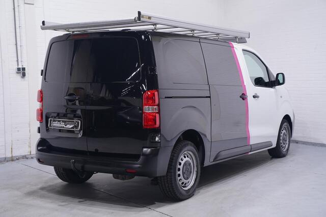 Citroen JUMPY 2.0 BlueHDI 120 pk L2 Zwart/Wit Navi, Trekhaak Airco, Imperiaal, PDC achter, NAP, 3-Zits