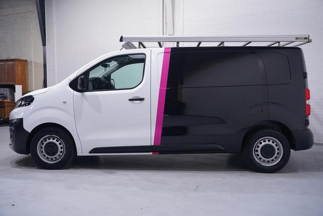 Citroen JUMPY 2.0 BlueHDI 120 pk L2 Zwart/Wit Navi, Trekhaak Airco, Imperiaal, PDC achter, NAP, 3-Zits