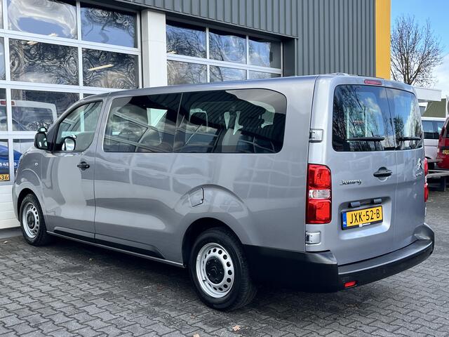 Citroen JUMPY 1.5 BlueHDi XL Marge BTW en BPM vrij!! Airco Cruise controle Trekhaak 2500kg Navigatiesysteem Personenvervoer 8-Persoons Parkeerhulp achter Apple carplay 1e eigenaar Euro 6 Bpm en Btw vrij voor particulier