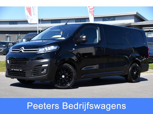 Citroen JUMPY 2.0 BlueHDI 145 L3 Black Edition 360 Camera, Cruise, Carplay , Stoelverwarming, 145pk, Trekhaak, 6 Zits, Multimedia, Uniek!
