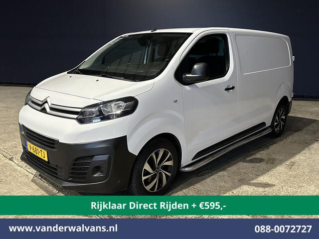 Citroen JUMPY 2.0 BlueHDI 123pk L2H1 *Rijklaar* Euro6 Airco | 2500kg Trekhaak | LM velgen | Sidebars | Parkeersensoren | Cruisecontrol Bijrijdersbank