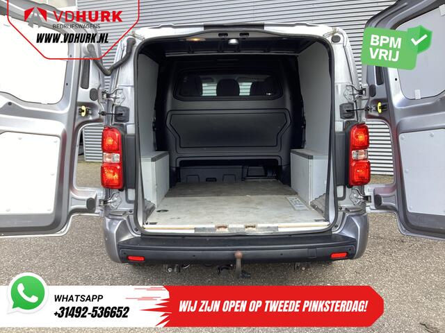 Citroen JUMPY 2.0 HDI 180 pk Aut. DC Dubbel Cabine Xenon/ Adapt.Cruise/ Standkachel/ 2x Schuifdeur/ Carplay/ Keyless/ Climate/ Camera/ Navi/ 17"LMV/ PDC/ Trekhaak