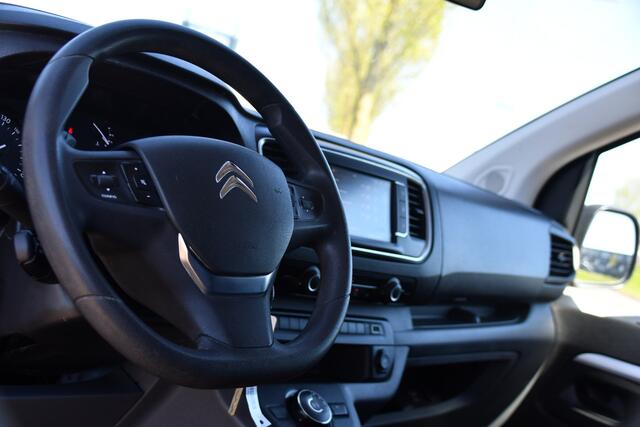 Citroen JUMPY 2.0 BlueHDI 120 L3 PB Edition Cruise, Carplay, Sensoren, 120pk, Automaat, Multimedia, Trekhaak, 6 zits, Uniek!