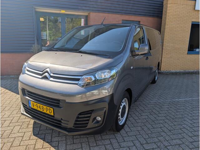 Citroen JUMPY 2.0 BLUE HDI 120BUSINESS XL DC SenS, Dubbel cabine, Leer, Trekhaak, PDC V+A,