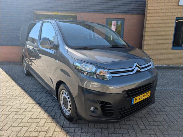 Citroen JUMPY 2.0 BLUE HDI 120BUSINESS XL DC SenS, Dubbel cabine, Leer, Trekhaak, PDC V+A,
