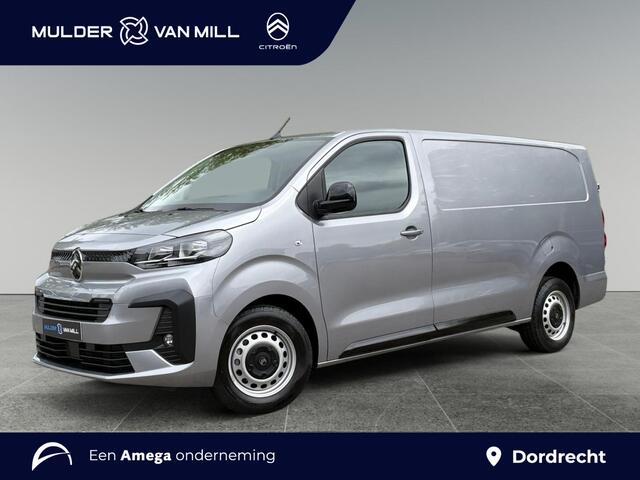 Citroen JUMPY L3 2.0 BlueHDI 180pk EAT8 AUTOMAAT | 2-zits | Passagiersstoel met armsteun | NAVI | Multimedia | Apple Carplay | Achteruitrijcamera | Parkeersensoren achter | Digitale cockpit | Stuurwielbediening | Exterieur Pakket | Mistlampen | Elektrisch inklapbare sp