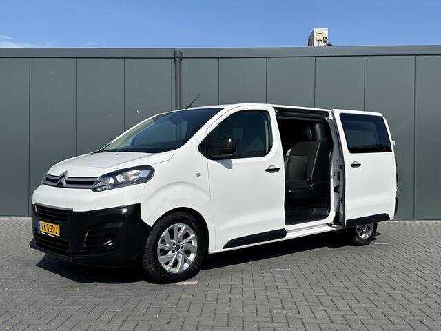 Citroen JUMPY 2.0 BlueHDI 180 PK / AUTOMAAT / L3H1 / DUBBEL CABINE / 2x SCHUIFDEUR / TREKHAAK / CAMERA / BLIND SPOT / ECC / CRUISE / 6 PERSOONS